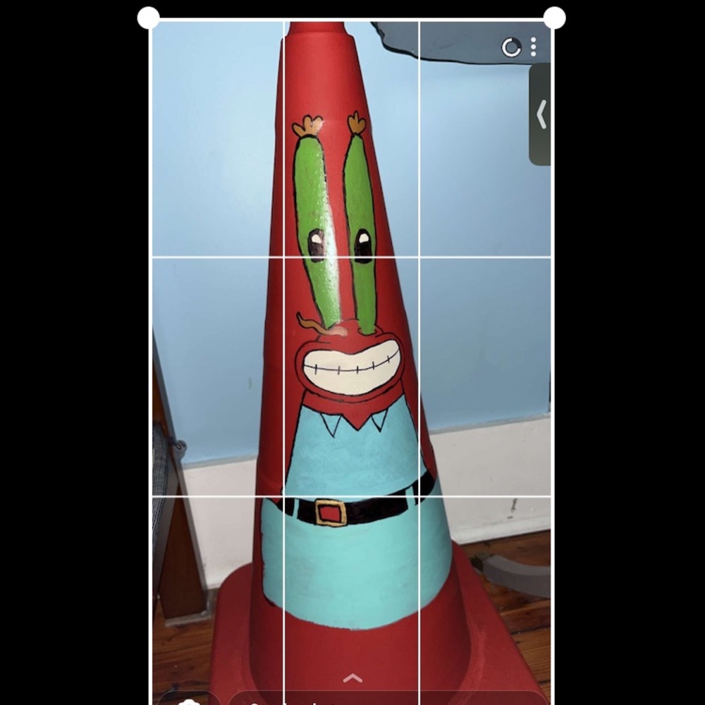 Full sized character cone